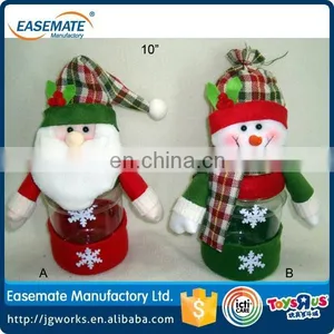 Newest Christmas Toys Elderly Snowman Candy Bottle for Wholesale thumbnail-1