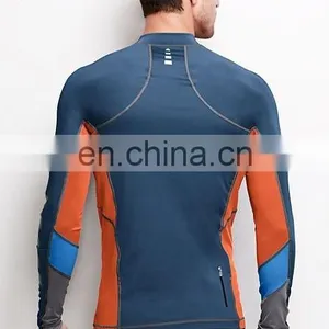 Custom Dye Sublimation Long Sleeve Rash Guard Compression Shirt thumbnail-4