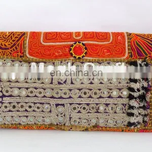 Vintage Tribal Banjara Clutch Boho Kutch Tribal Clutch Ethnic Tribal Coin Clutch thumbnail-4