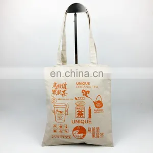 Custom Design Woman Comfortable White Canvas Tote Bag thumbnail-3