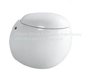 Round Egg Shape Ceramic Wall Hung Toilet Dimensions Price thumbnail-1