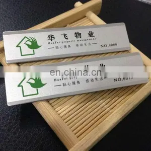 Factory Direct Sale Aluminum Printing Name Badge/ Custom Printing Name Badge thumbnail-4