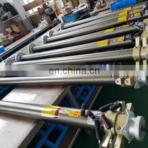 6 Meter Light Weight Portable Hand Pump Locking Pneumatic Telescopic Mast for Meteorology Use thumbnail-2
