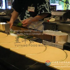 Interesting Catering Rotary Conveyor Belt System thumbnail-2
