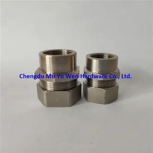 Stainless Steel Metric Female Thread Straight Fittings thumbnail-1