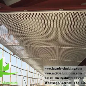 Exterior 3mm Aluminum Facade Laser Cut Metal Cladding Panel Supplier in China Durable Finish RAL Color thumbnail-3