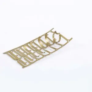 Stamping Complex Parts Brackets / Straps Brass Stamping thumbnail-1