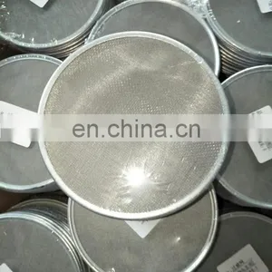 Porous 304 316L 0.2 1 5 10 20 100 Micron Sintered Stainless Steel Wire Mesh Filter Disc thumbnail-5