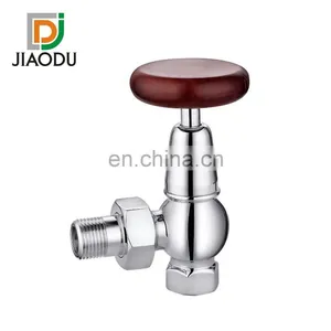 116S-J Brass Paished Chrome Thermostatic Radiator Valve thumbnail-2