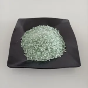 Decorative Granular Colored Silica Sand, Green Fused Quartz Sand thumbnail-1