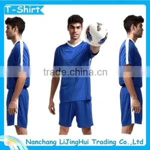 2015 New Men Fashion Couple Football T Shirt thumbnail-1