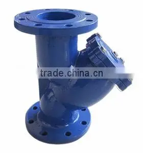 Universal Cast Iron Flanged Connection Y Type Stainer on Pipe Line thumbnail-5