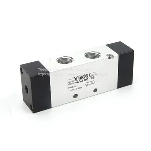 High-speed Five-way Pneumatic Directional Air Pilot Valve thumbnail-1