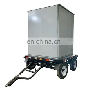2021 Promotion Movable Trailer Enclosed Weather Proof Transformer Oil Purifier ZYD-M-50 thumbnail-1