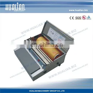 TW-450F HUALIAN Fruit and Vegetable Semi-Automatic Cling Film Tray Wrapping Machine thumbnail-3