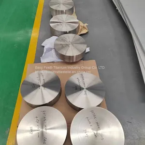 Shaanxi Baoji Titanium Round Target High Purity Titanium Target GR1 GR2 Titanium Target, Uniform Film Formation thumbnail-3