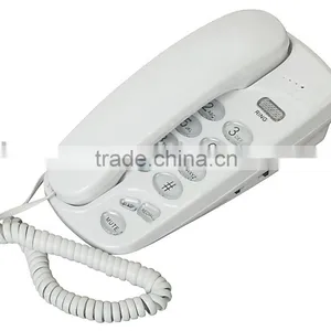 China Corded Line Mini Telephone, Wall Mountable Phone thumbnail-1