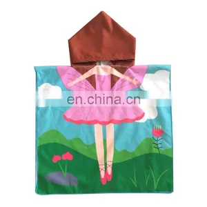 Hot-sale New Custom Cartoon Animal Bath Robe Kids Girl Towels Cotton Bath Towels thumbnail-1