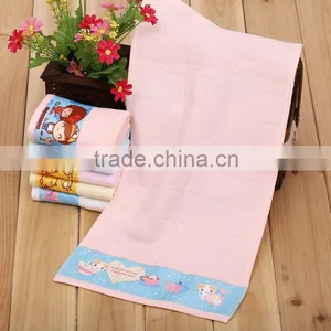 100%Cotton Reactive Printed Custom Printed Labels Kids Towel Best Selling Products on thumbnail-1