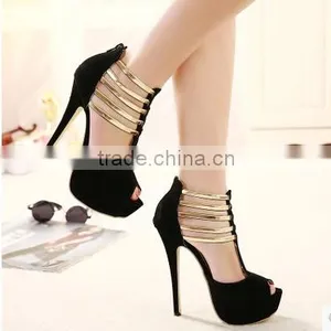 C89231A Europea Lady Hollow Single Shoes Lady Shoes Fashion High Heel Shoes thumbnail-3