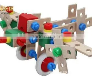 Import Toys China Kids Plane Toys Popular Wood Plane Combination Plane thumbnail-1