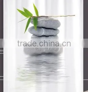 Folding Thick Extra Long Shower Curtains thumbnail-5