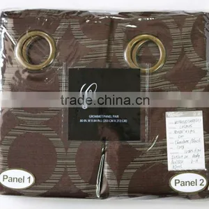 COSMOS PAIR HOME GOODS CURTAINS 2016 NEW STYLE FROM CHINA thumbnail-1