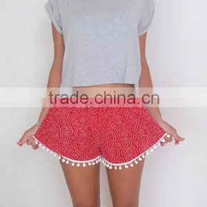 Christmas Pom Pom Shorts thumbnail-3