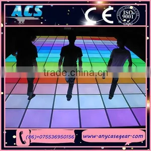 ACS Hottes Products for Led Dancing Floor, Wedding Party Led Dancing Floor, Rgb Led Light Floor for Sale thumbnail-1