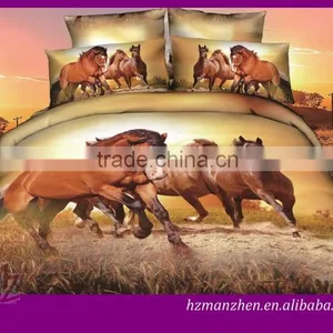 2016 Latest 3D Cotton Printed Bedding of Animal Design thumbnail-2
