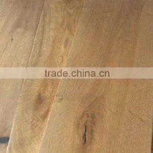 Oiled Coating Oak Engineered Flooring/Raised Knots Oak Engineered Flooring/Smoked Oak Wood Flooring thumbnail-3