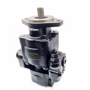 Hydraulic Pump AT331223 Double Gear Pump for Repair John Deere 310SK 315SK 325J 325K 325SK 310SJ 310G 315SJ Backhoe Loader thumbnail-3