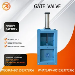 Electric, Pneumatic, Manual Plug Valve, Gate Valve, Discharge Valve, Sluice Valve, Stainless Steel Pipeline Valve, Square Port Sewage Valve thumbnail-3
