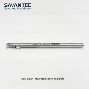 Saiwantek Drill and Chamfer Integrated Tool, Double-sided Chamfering Drill, Drilling With Chamfering, Deburring Inner Holes thumbnail-4