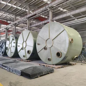 Custom FRP Fiberglass Storage Tank & Pipe, Corrosion Resistant GRP Tank for Oil, Water Treatment & Municipal Engineering thumbnail-2