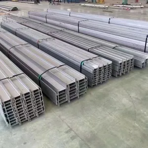 304 SS Wide Flange I Beam W6x9 W8x10 W10x12 ASTM A276 Mill Certified Structural Grade thumbnail-2
