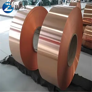 High Quality C1100 C1200 C1020 C17200 C17500 0.3mm 0.6mm 0.7mm Pure Copper Coil thumbnail-3