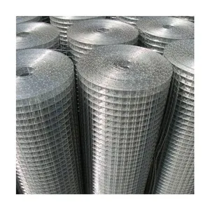 Wholesale Welded Wire Mesh Roll Galvanized Wire Netting for Chicken Cage Rabbit Cage and Farm Fence thumbnail-4