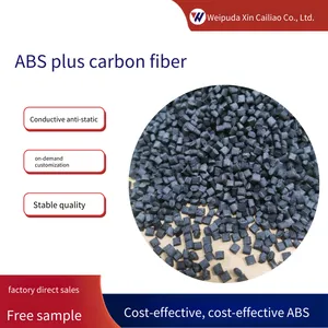 Abs Anti-static With Carbon Fiber Cf125, 30% Flame-retardant Reinforced, Emi Electromagnetic Shielding, High Conductivity Abs With High Rigidity and Hardness thumbnail-1