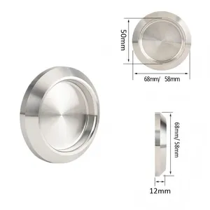 Glass Door Knob Handle for Bathroom Doors thumbnail-4