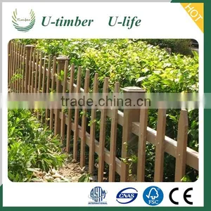 Wide Varieties and Designs Timber Wood Outdoor WPC Fence thumbnail-2