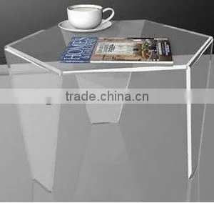 Elegant Top Class Transparent or Colored Lucite Table thumbnail-1