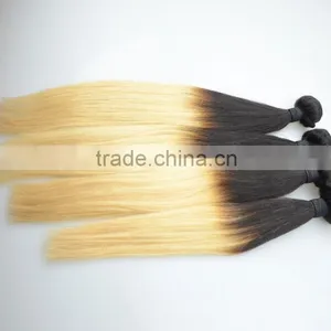 Best Selling Ombre Two Tone Color Human Hair Weave Bundles thumbnail-1
