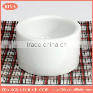 Wholesale Sublimation White Porcelain Ceramics Candle Holder Stand Can Custom Print Decorative Desgin thumbnail-1
