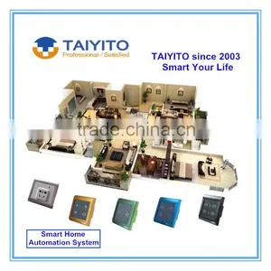 2016 Easy Install Factory Outlets Smart Home System Control Lighting Automation Smart Home Switch With APP thumbnail-4