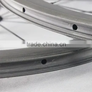 ICAN Tuleless Wheels Carbon 50mm Clincher Road Wheels thumbnail-3
