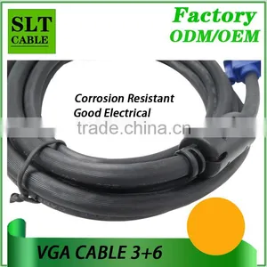Shenlantuo Factory Outlet 3+6 VGA Cable Male to Male 15pin High Quality 20m Vga Cable for Projector Computer Laptop Monitor LCD thumbnail-3