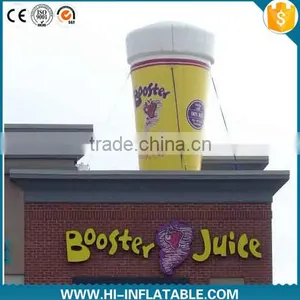 Popular Advertising Customized Beautiful Giant Inflatable Coffee Cup for Wholesale thumbnail-1