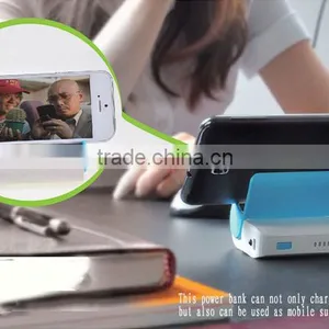 Fashion Mirror Power Bank Review With Mobile Stand for TV Watching Xh-401 thumbnail-3