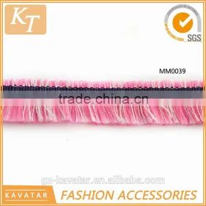Free Sample Rainbow Primary Color Fluffy Trim thumbnail-1